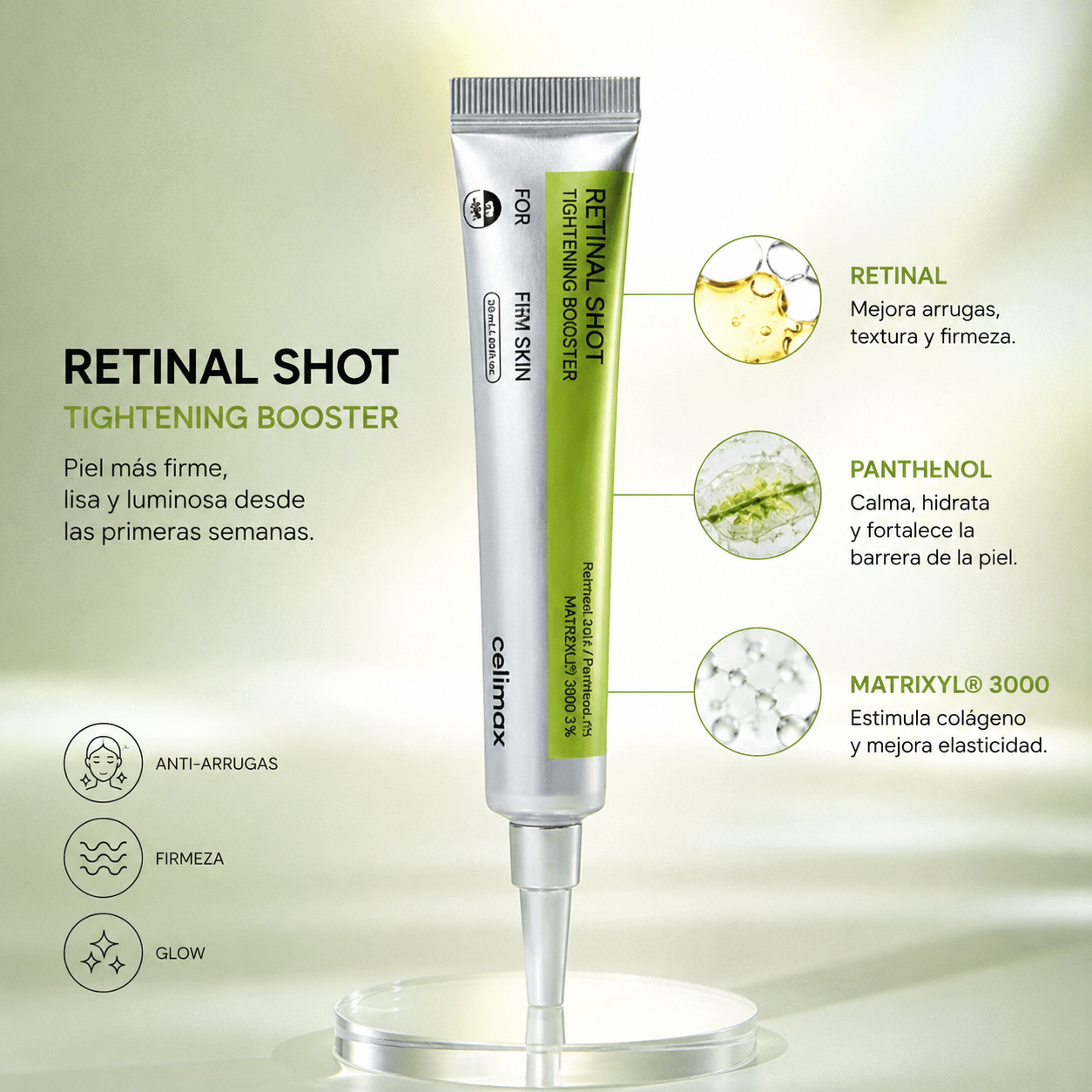 RETINAL BOOTS SUERO ANTIEDAD COREANO
